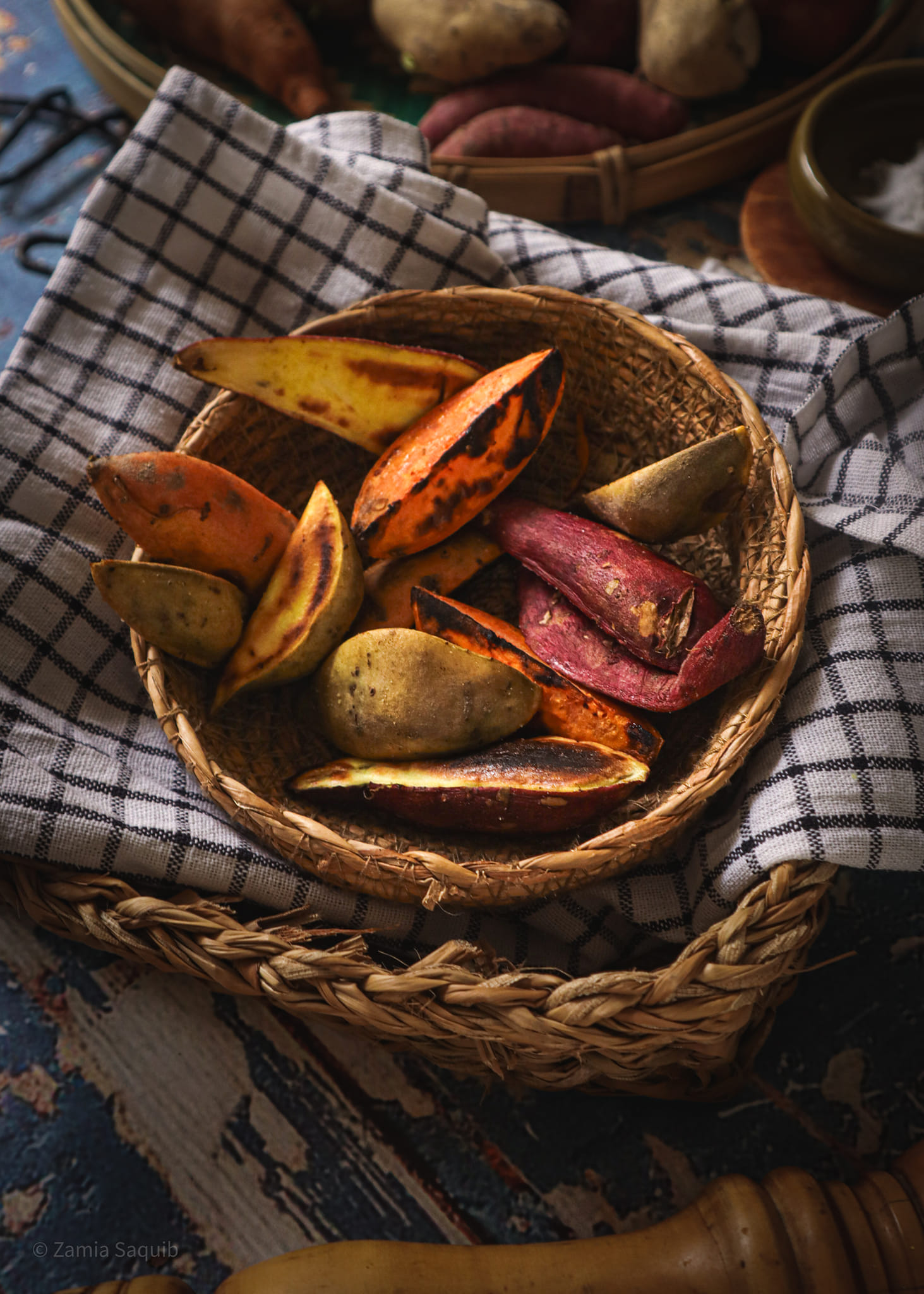 Roasted sweet potato